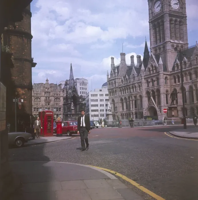 Framed Print : Albert Square, Manchester Print 1967 Framed Print : Albert Square, Manchester Print 1967