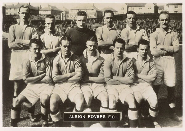 Albion Rovers FC football team 1936