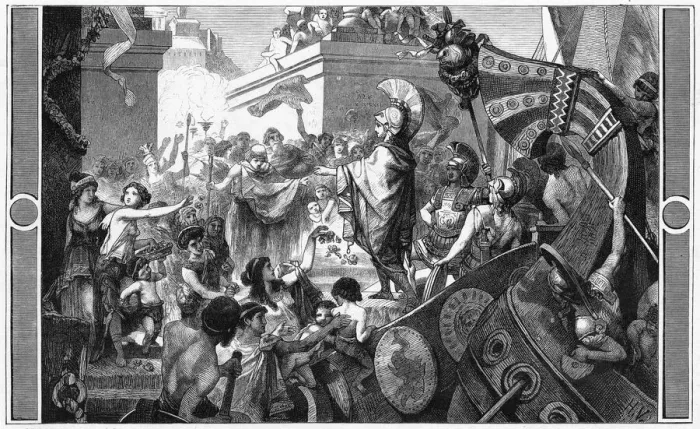 Framed Print : Alcibiades Acclaimed Print