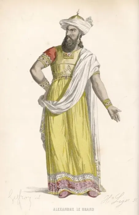 Framed Print : Print of Alexander the Great in a Classical Setting Framed Print : Print of Alexander the Great in a Classical Setting