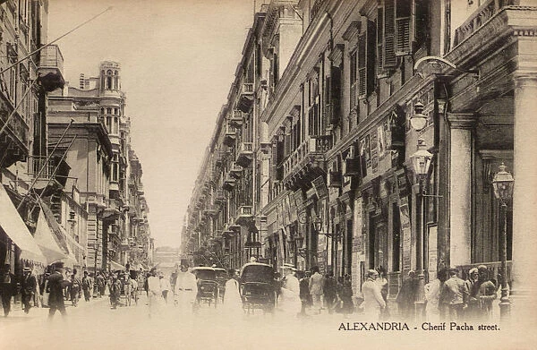 Alexandria, Egypt - Cherif Pasha Street