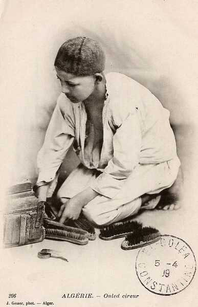 Algeria - A Young Ouled Bootblack