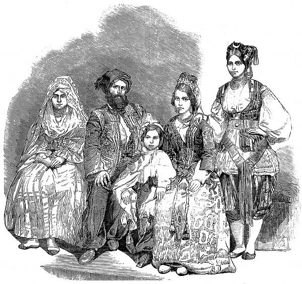 Algerine Family at Vauxhall Gardens, London, 1851