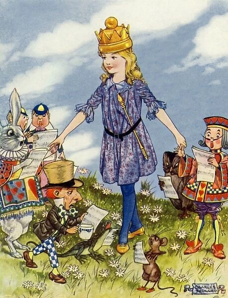 Alice in Wonderland by Charles Folkard