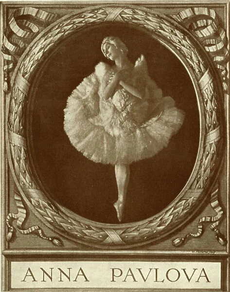 Anna Pavlova, Russian ballerina, in Swan Lake