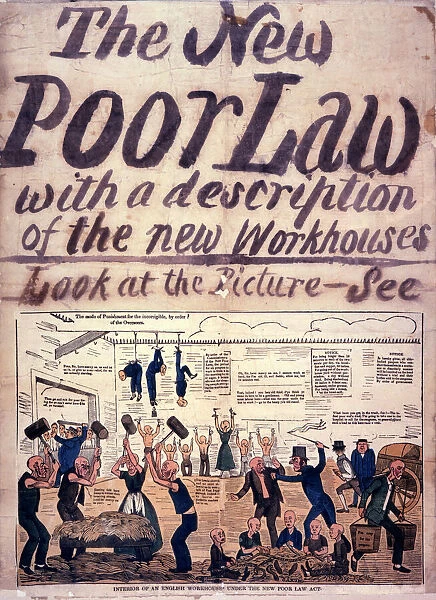 Anti-Poor Law poster