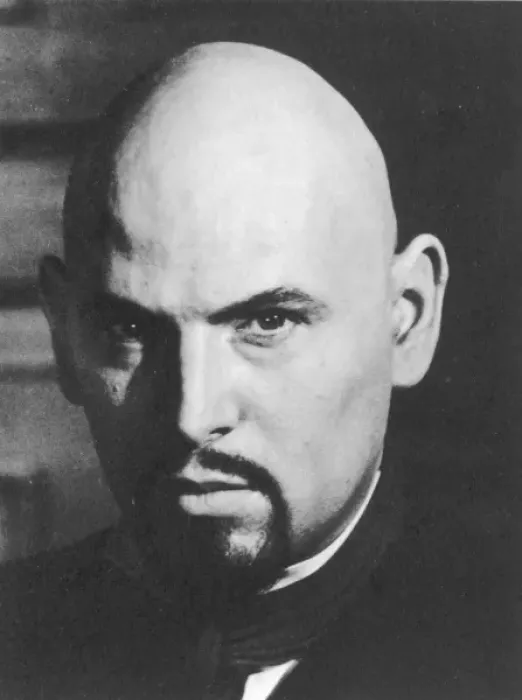 Framed Print : Anton Lavey Print, 8x10 inches, Black and White Photograph
