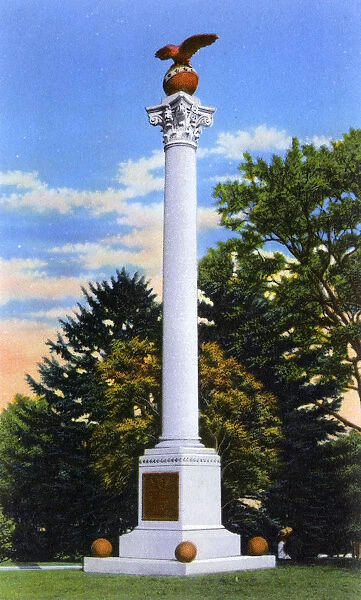 Arlington, Virginia, USA - Spanish American War memorial