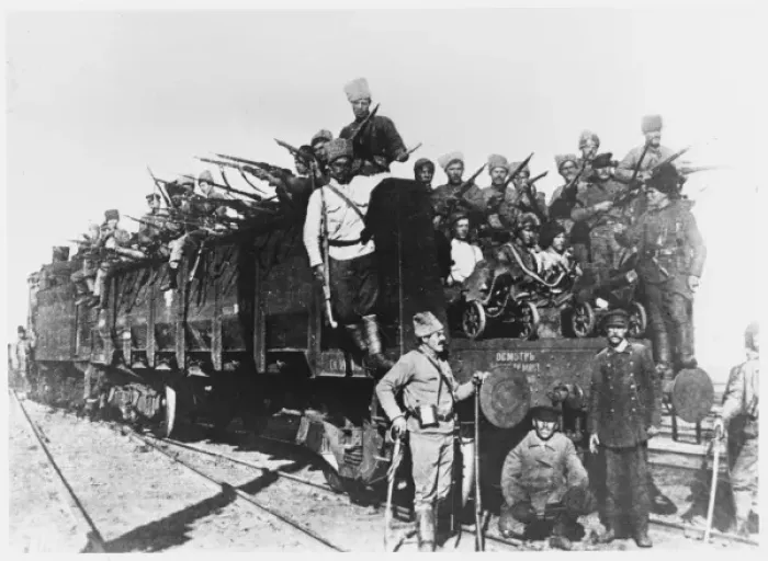 Framed Print : Armoured Train Print at Samara Framed Print : Armoured Train Print at Samara