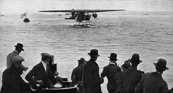 The Arrival of Amelia Earhart at Southampton