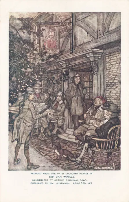 Framed Print : Rip Van Winkle Print, 1905 Framed Print : Rip Van Winkle Print, 1905