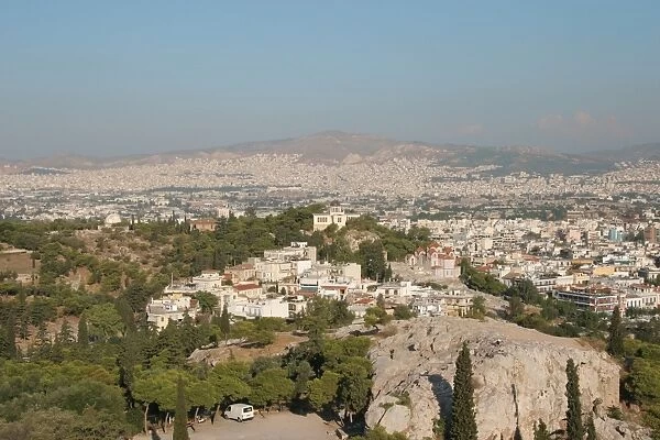 Athens. Panoramic view of the city