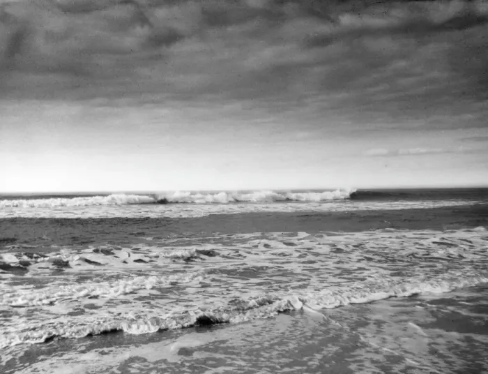 Framed Print : Atlantic Breakers Print - 1960s Wave Study Framed Print : Atlantic Breakers Print - 1960s Wave Study