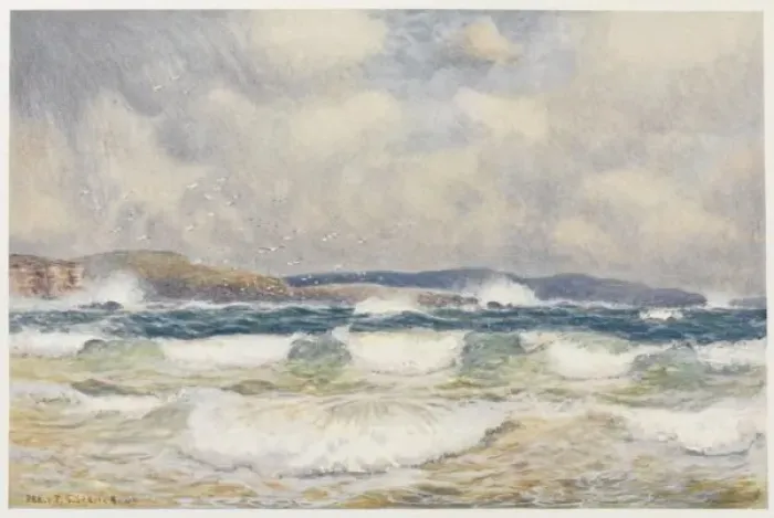 Framed Print : Australian Gale Print Framed Print : Australian Gale Print