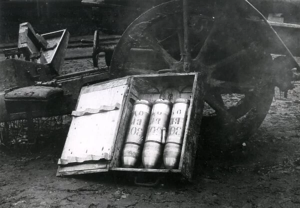Austrian weapons captured by the Russians, WW1