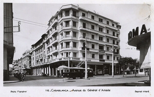 Avenue du General d Amade, Casablanca, Morocco