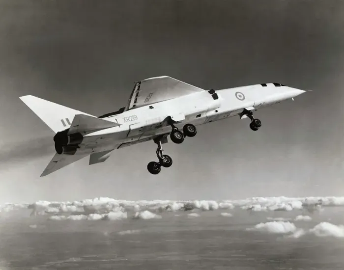 Framed Print : BAC TSR-2 Prototype in Flight Print 1964 Framed Print : BAC TSR-2 Prototype in Flight Print 1964