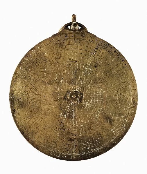 Azarquiels azafea, Arabian astrolabe made between