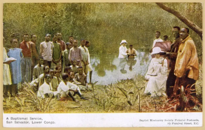 Framed Print : Congo Baptist Baptism Print Framed Print : Congo Baptist Baptism Print