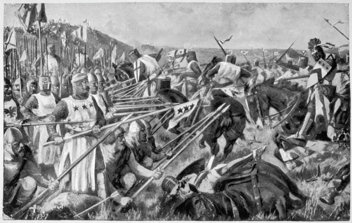 Framed Print : Battle of Bannockburn Print: Robert the Bruce's Victory Framed Print : Battle of Bannockburn Print: Robert the Bruce's Victory