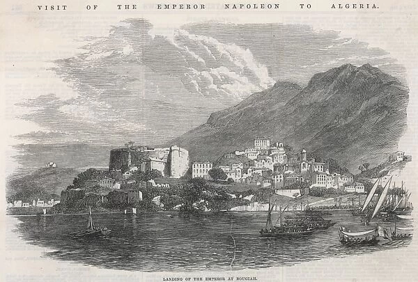 Bejaia viewed from the sea
