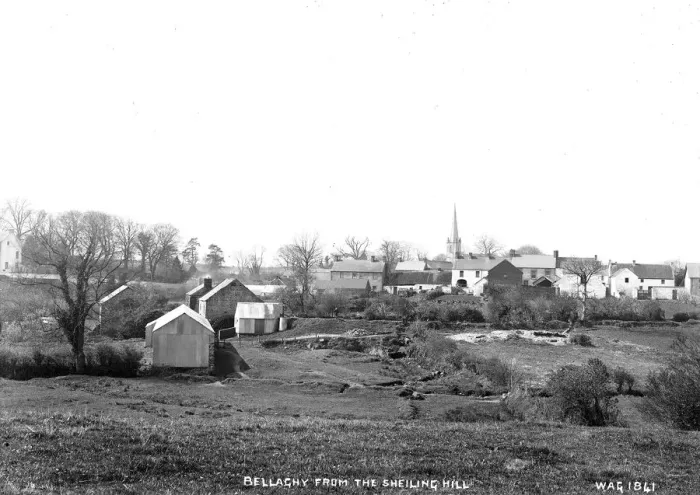 Framed Print : Early 20th Century Print of Bellaghy Landscape Framed Print : Early 20th Century Print of Bellaghy Landscape