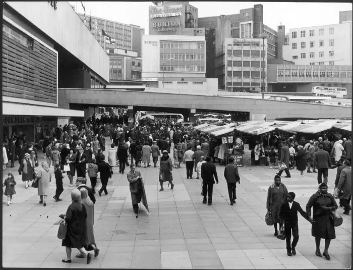 Framed Print : Birmingham Bull Ring Print Framed Print : Birmingham Bull Ring Print