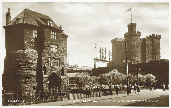 Black Gate and Castle, Newcastle-upon-Tyne