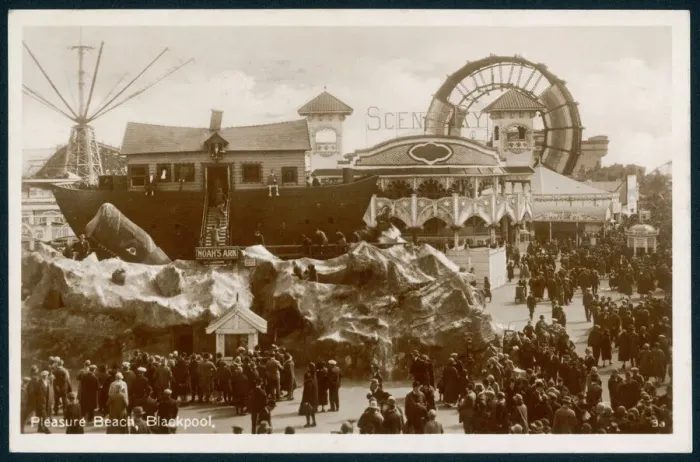 Framed Print : Blackpool Pleasure Beach Print Framed Print : Blackpool Pleasure Beach Print