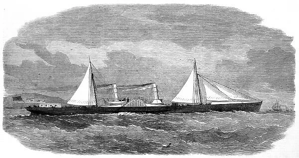 The blockade runner Lizzie; American Civil War, 1864