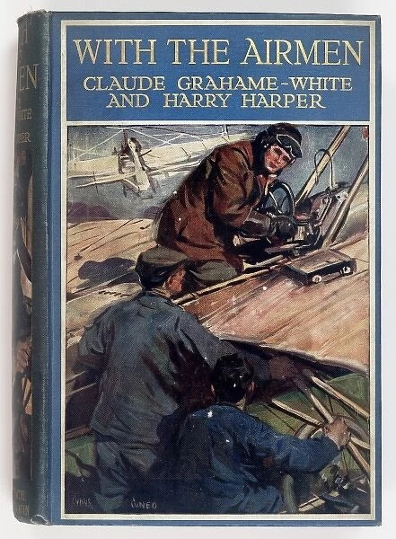 Book cover design, With the Airmen