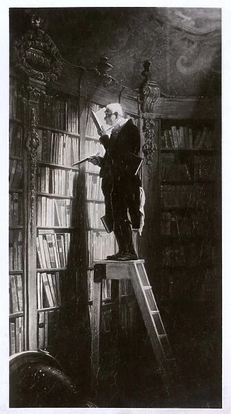 The Bookworm, by Carl Spitzweg