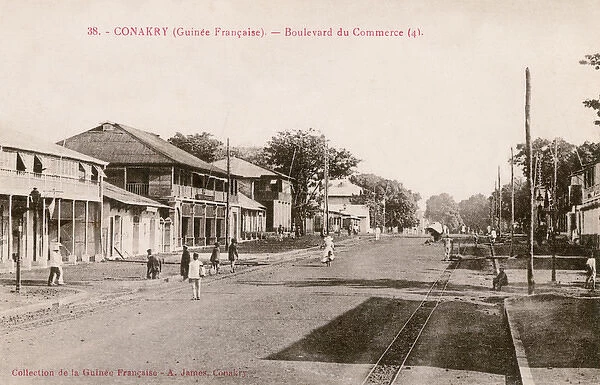 Boulevard du Commerce in Conakry, Guinea