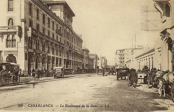 Boulevard de la Gare, Casablanca, Morocco