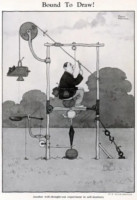 Framed Print : Bound to Draw Another: A Self-Dentistry Experiment - Print Framed Print : Bound to Draw Another: A Self-Dentistry Experiment - Print