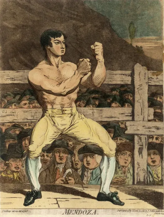 Framed Print : Boxer Daniel Mendoza Print Framed Print : Boxer Daniel Mendoza Print