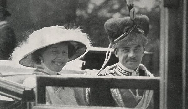 Bride and groom: Berlin royal wedding 1913