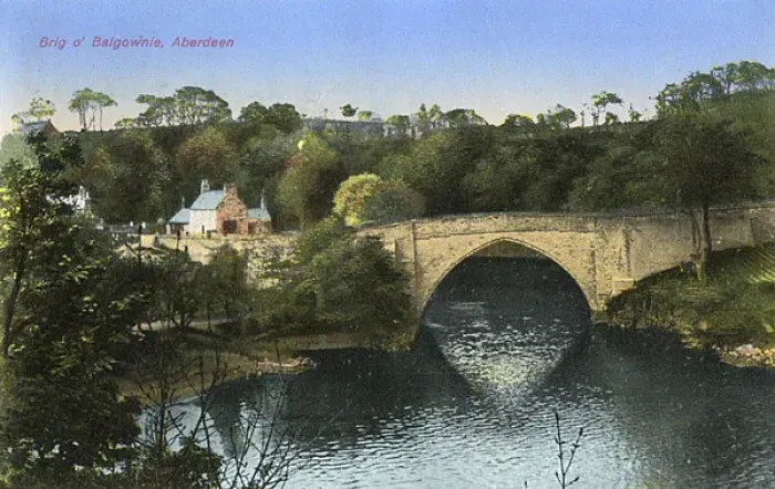 Framed Print : Aberdeen Bridge Print, circa 1937