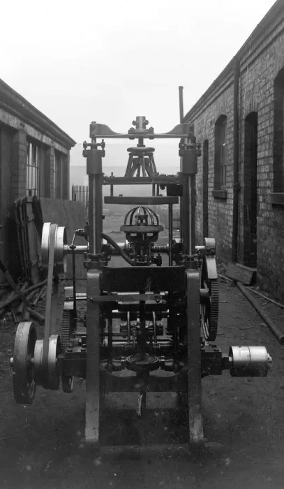 Framed Print : Brim Making Machine Print, 1906 Framed Print : Brim Making Machine Print, 1906