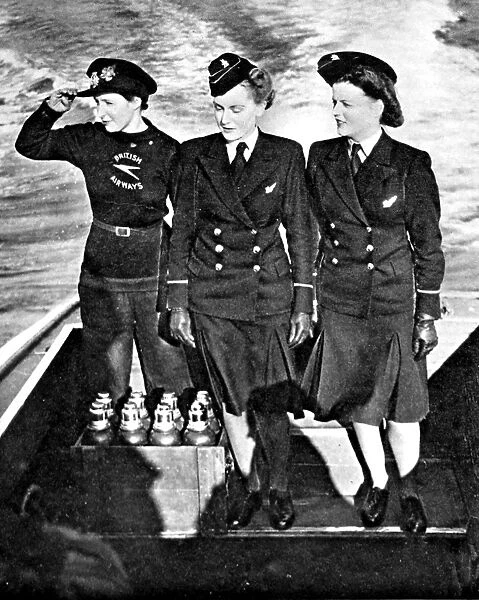 British Overseas Airways Stewardesses, 1943