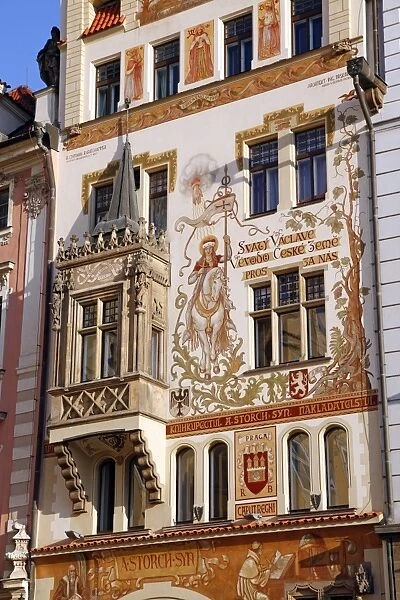 Building in Old Town Square in Prague