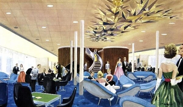 Canberra: The First Class Lounge