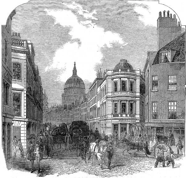 Cannon Street, London, 1854