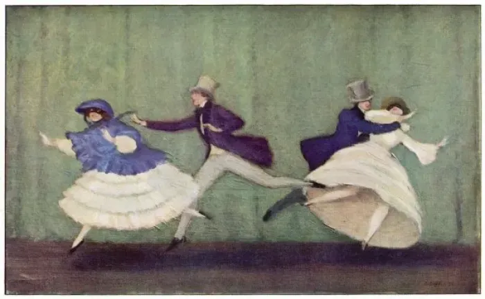 Framed Print : Carnaval Ballet Print