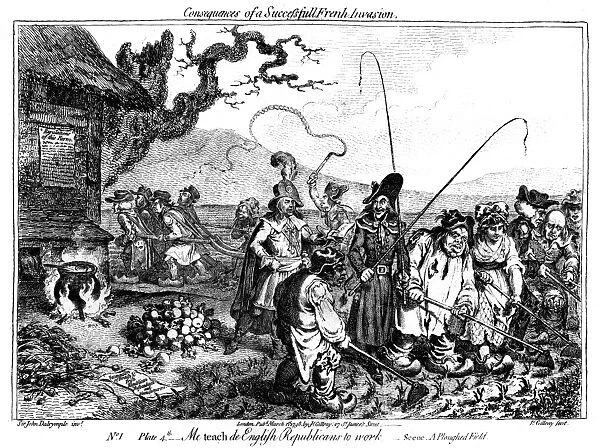 Cartoon, Consequences of a Successful French Invasion