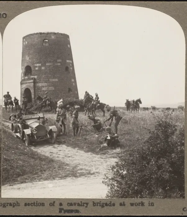 Framed Print : Cavalry Brigade at Work Heliograph Print Framed Print : Cavalry Brigade at Work Heliograph Print