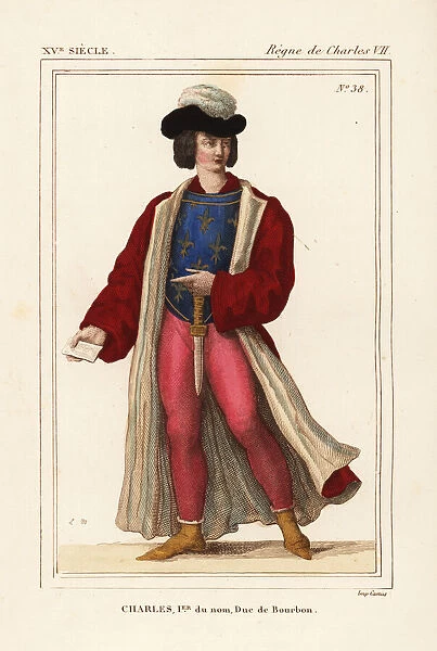 Charles I, Duke of Bourbon and Auvergne, son