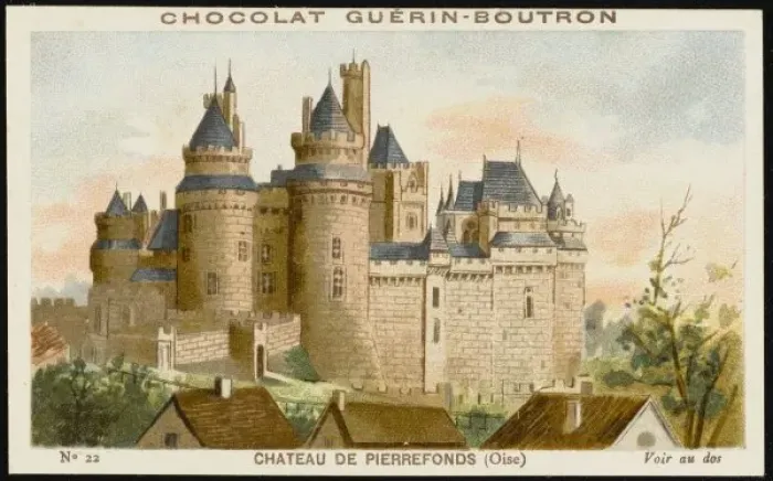 Framed Print : Chateau de Pierrefonds Print Framed Print : Chateau de Pierrefonds Print