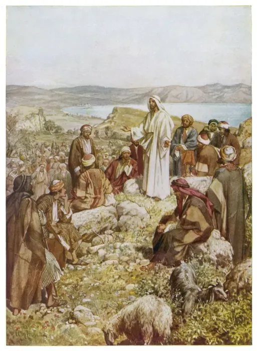 Framed Print : Jesus Chooses Disciples Print