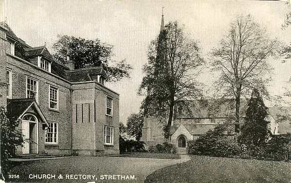 Church & Rectory, Stretham, Cambridgeshire